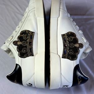 Dolce Gabbana King Logo 'White' Gender: Men Size: 10.5